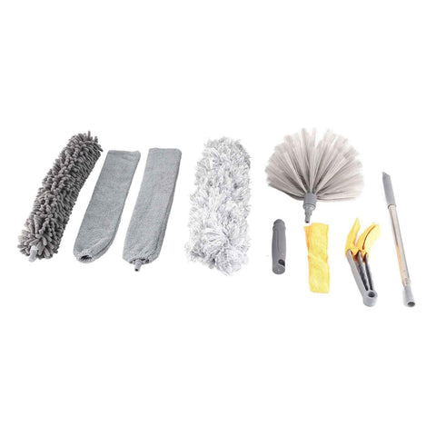 9pcs Microfiber Duster Kit Extendable Feather Duster House Cleaning Tool for Ceiling Fan Car In Australia - Darrahopens