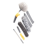 9pcs Microfiber Duster Kit Extendable Feather Duster House Cleaning Tool for Ceiling Fan Car In Australia - Darrahopens
