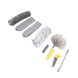 9pcs Microfiber Duster Kit Extendable Feather Duster House Cleaning Tool for Ceiling Fan Car In Australia - Darrahopens