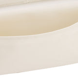 Sofa Tray Folding Arm Storage Holder Table 600D Oxford Cloth Side Pockets for Couch Beige