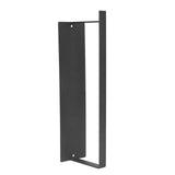 Washing Machine Hanger Holder Wall Mounted Magnetic Suction Thickened Panel Wall Towel Rack for Bathroom Wash Machine Black