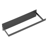 Washing Machine Hanger Holder Wall Mounted Magnetic Suction Thickened Panel Wall Towel Rack for Bathroom Wash Machine Black