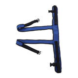Wheelchair Seat Belt Mesh Breathable Adjustable Wheelchair Restraints Strap for Patient Elderly Disabled
