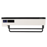 Toothbrush Holder UVC Disinfection 2 in 1 Solar Charging Digital Display Wall Mounted Automatic Toothbrush Sterilizer