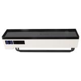 Toothbrush Holder UVC Disinfection 2 in 1 Solar Charging Digital Display Wall Mounted Automatic Toothbrush Sterilizer