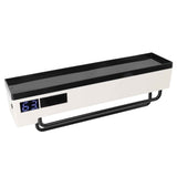 Toothbrush Holder UVC Disinfection 2 in 1 Solar Charging Digital Display Wall Mounted Automatic Toothbrush Sterilizer