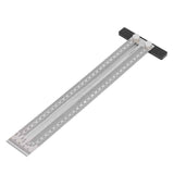 Woodworking Marking T Rulers Positioning Scribing Ruler Gauge Carpenter Measuring Mark Ruler 300mm