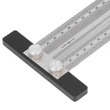 Woodworking Marking T Rulers Positioning Scribing Ruler Gauge Carpenter Measuring Mark Ruler 300mm