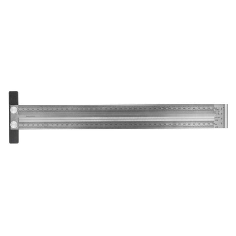 Woodworking Marking T Rulers Positioning Scribing Ruler Gauge Carpenter Measuring Mark Ruler 400mm