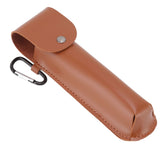 Outdoor Survival Multitool Stainless Steel Hole Drilling Punching Tool with Storage Bag Brown