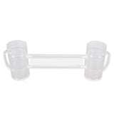 Beer Mug Anti Drop Crystal Lead Free Drinking Glasses with Handle for Bar KTV Freezer