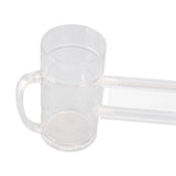 Beer Mug Anti Drop Crystal Lead Free Drinking Glasses with Handle for Bar KTV Freezer