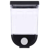Square Dry Food Dispenser Wall Mounted Grain Storage Container Laundry Bead Cereal Dispenser for Kitchen1L In Australia - Darrahopens