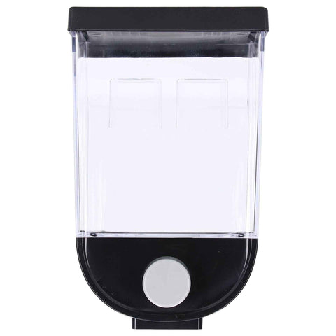 Square Dry Food Dispenser Wall Mounted Grain Storage Container Laundry Bead Cereal Dispenser for Kitchen1L In Australia - Darrahopens