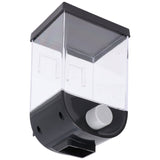 Square Dry Food Dispenser Wall Mounted Grain Storage Container Laundry Bead Cereal Dispenser for Kitchen1L In Australia - Darrahopens