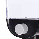 Square Dry Food Dispenser Wall Mounted Grain Storage Container Laundry Bead Cereal Dispenser for Kitchen1L