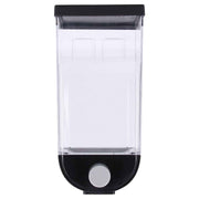 Square Dry Food Dispenser Wall Mounted Grain Storage Container Laundry Bead Cereal Dispenser for Kitchen1.5L In Australia - Darrahopens