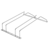 Stainless Steel Double Row Wine Glass Stemware Rack Hanging Stemware Holder Under CabinetS In Australia - Darrahopens