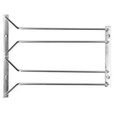 Stainless Steel Double Row Wine Glass Stemware Rack Hanging Stemware Holder Under CabinetS In Australia - Darrahopens