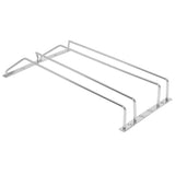 Stainless Steel Double Row Wine Glass Stemware Rack Hanging Stemware Holder Under CabinetM In Australia - Darrahopens
