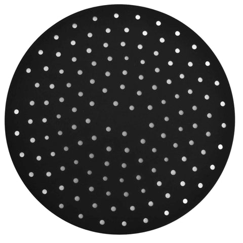 20cm Anti Slip Round Cooking Fryer Mat Anti Sticking Silicone Steamer Liners For KitchenBlack In Australia - Darrahopens