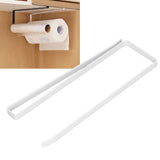 Hanging Paper Towel Holder Modern Elegant Style Durable Structure Convenient Practical Decorative Rack for Home