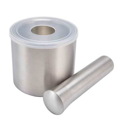 Mortar Pestle Dual Structure Design Glossy Texture Practical Silent Cleanable Kitchen Grinder for Food In Australia - Darrahopens