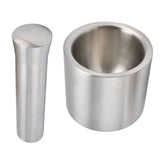 Mortar Pestle Dual Structure Design Glossy Texture Practical Silent Cleanable Kitchen Grinder for Food In Australia - Darrahopens
