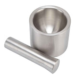 Mortar Pestle Dual Structure Design Glossy Texture Practical Silent Cleanable Kitchen Grinder for Food In Australia - Darrahopens