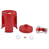 Water Dispenser Mini Automatic Red Upside Down Drink Fountain for Home Travelling Camping Water Soda Beverage