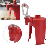 Water Dispenser Mini Automatic Red Upside Down Drink Fountain for Home Travelling Camping Water Soda Beverage