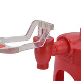 Water Dispenser Mini Automatic Red Upside Down Drink Fountain for Home Travelling Camping Water Soda Beverage