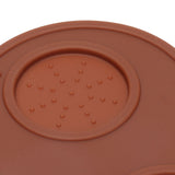 Coffee Tamper Pad Silicone Anti Slip Tamper Mat Soft Harmless Corner Tamping Mat for HouseholdBrown In Australia - Darrahopens