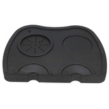 Silicone Coffee Tamper Pad Anti Slip Soft Tamper Mat Heat Resistant Corner Tamping Mat for HomeBlack In Australia - Darrahopens