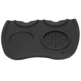 Silicone Coffee Tamper Pad Anti Slip Soft Tamper Mat Heat Resistant Corner Tamping Mat for HomeBlack In Australia - Darrahopens