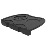 Silicone Coffee Tamper Pad Anti Slip Soft Tamper Mat Heat Resistant Corner Tamping Mat for HomeBlack In Australia - Darrahopens