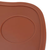Silicone Coffee Tamper Pad Anti Slip Soft Tamper Mat Heat Resistant Corner Tamping Mat for HomeBrown