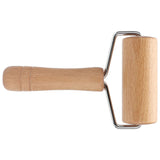 Wood Rolling Pin Pastry Pizza Hand Dough Roller for Bakery Kitchen Cake Bread Home Use