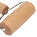 Wood Rolling Pin Pastry Pizza Hand Dough Roller for Bakery Kitchen Cake Bread Home Use