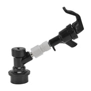 Beer Dispenser Plastic Black Portable Beer Tap Faucet for Outdoor Picnic Party Barbecue Beer Drinks Water