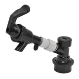 Beer Dispenser Plastic Black Portable Beer Tap Faucet for Outdoor Picnic Party Barbecue Beer Drinks Water