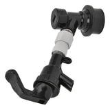 Beer Dispenser Plastic Black Portable Beer Tap Faucet for Outdoor Picnic Party Barbecue Beer Drinks Water