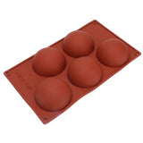 Hemisphere Silicone 3D Mold Chocolate Mould for Making Chocolate Pastry Cake Fudge Bakeware Round Doughnut