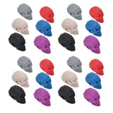 4Set Wine Cup Marker Unique Shape Drinking Glass Tag Silicone Cup Identification Wine Label