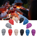 4Set Wine Cup Marker Unique Shape Drinking Glass Tag Silicone Cup Identification Wine Label