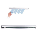 Aluminium Alloy Ticket Rack Wall Mounted Slide Check Rack Kitchen Order Holder Rack for RestaurantLength 45cm / 17.7in