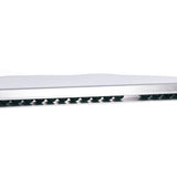 Aluminium Alloy Ticket Rack Wall Mounted Slide Check Rack Kitchen Order Holder Rack for RestaurantLength 45cm / 17.7in