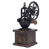Manual Coffee Grinder Retro Style Sturdy Durable Exquisite Portable Hand Coffee Grinder for Home Office