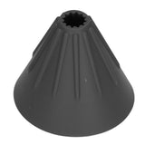 Silicone Coffee Dripper Portable Reusable Folding Coffee Filter for Travel Camping Office HomeBlack