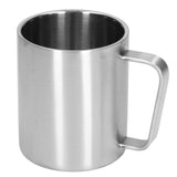 Stainless Steel Cup 300ml Capacity Double Layer Ergonomic Design Texture With Handle Coffee Mug In Australia - Darrahopens